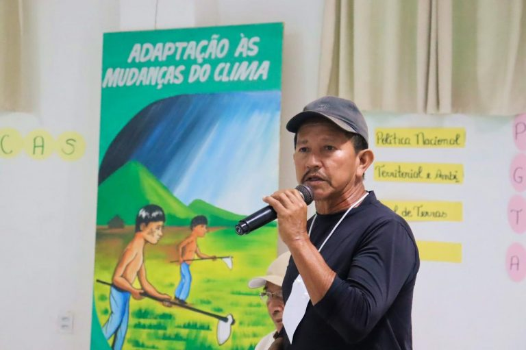 Vanderlei Pereira, coordenador do GPVTI da região Serra da Lua – (Ascom/CIR)&nbsp;&nbsp;